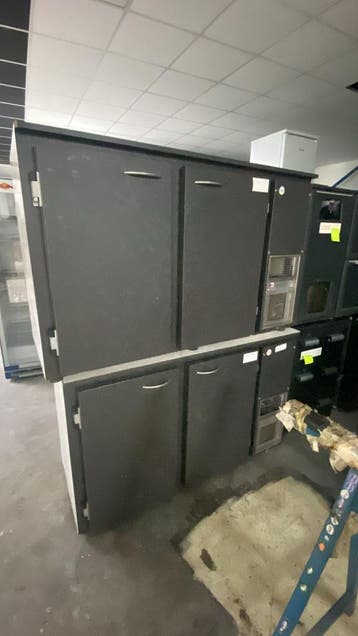 barkoeling 2 deurs 60x138,5x86 lxbxh, Ophalen of Verzenden, Gebruikt