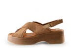 Sacha Sandalen in maat 37 Cognac, Overige kleuren, Verzenden, Sandalen of Muiltjes, Zo goed als nieuw
