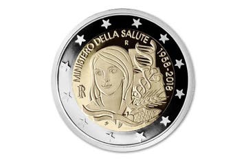 2 euro 60 jaar Volksgezondheid 2018 - Italië, Verzenden