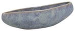 Stoneware Bloempot Blauwgrijs 38x10x12 cm, Ophalen of Verzenden, Nieuw