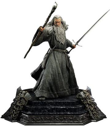 Lord of the Rings Statue 1/4 Gandalf the Grey 61 cm, Ophalen of Verzenden, Nieuw