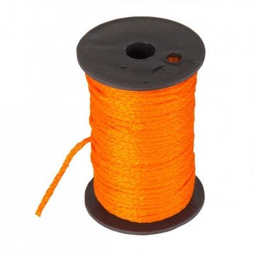Metseltouw op rol - 50 meter - 1.7mm - Oranje, Doe-het-zelf en Verbouw, Ophalen of Verzenden, Nieuw