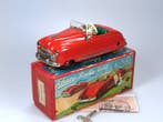 Schuco - 4012 Radio Auto in Doos (1952) Rood, Thorens Muziek, Antiek en Kunst, Antiek | Speelgoed
