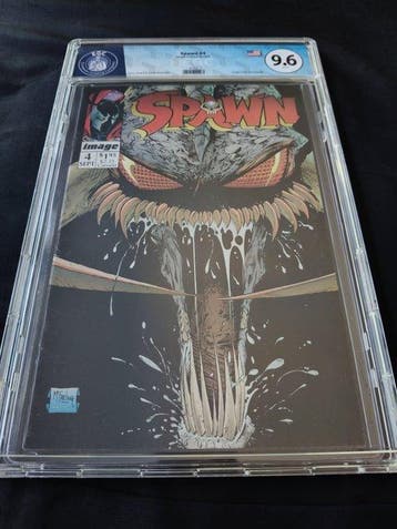 Spawn #4 - EGC 9.6 - Questions, part 4 - Image comics #0, Nieuw