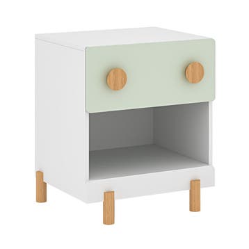 Kindernachtkastje Vaarentaa met lade en open vak 47x40x35 cm, Huis en Inrichting, Verzenden, Nieuw