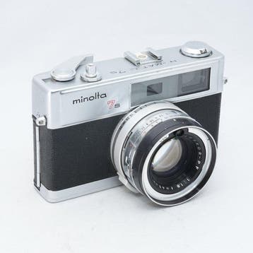 Minolta Hi-Matic 7s (Rokkor-PF 45mm f/1.8) Analoge camera, Nieuw
