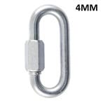 Quick link - 4 mm - gegalvaniseerd - schroef lock, Ophalen of Verzenden, Nieuw, Overige typen
