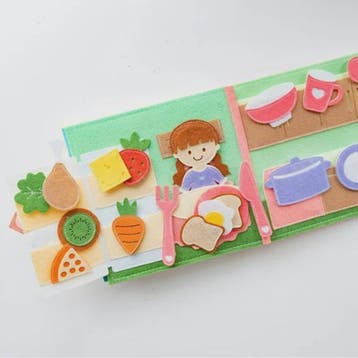 Montessori Busy Book voor Peuters - Interactief Leerboek voo, Verzenden, Nieuw
