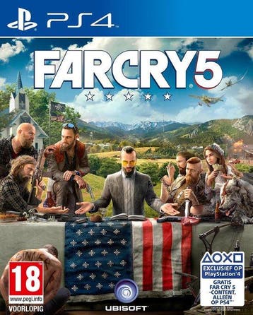 Playstation 4 Far Cry 5, Verzenden, Zo goed als nieuw