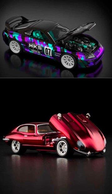 Hot Wheels, Mattel 1:64 - Modelauto (2) - Hot Wheels RLC, Nieuw