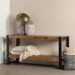 Tv-meubel Mangohout Britt 150 cm, Verzenden, Nieuw, Overige houtsoorten, Industriële meubels