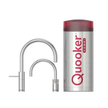 €1579 QUOOKER COMBI NORDIC ROUND TWINTAP RVS - 22NRRVSTT, Ophalen of Verzenden, Nieuw