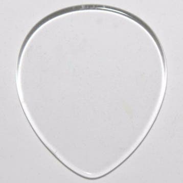Bergkristal minerale plectrum handgemaakt, Muziek en Instrumenten, Ophalen of Verzenden, Nieuw, Elektrische gitaar