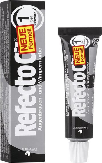 Refectocil Wenkbrauw- en Wimperverf diep zwart - 15 ml, Ophalen of Verzenden, Zo goed als nieuw