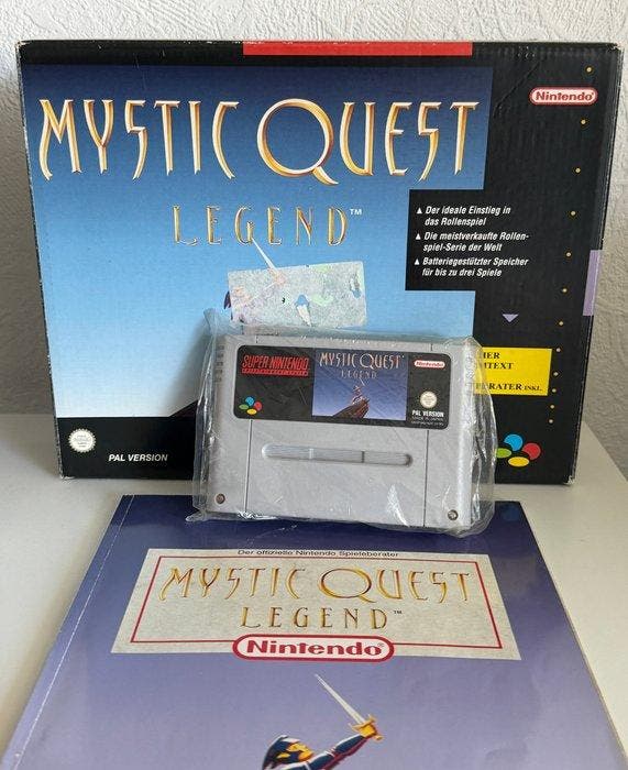 Nintendo - Snes - Mystic Legend Quest Big Box mit OVP &, Spelcomputers en Games, Spelcomputers | Overige Accessoires