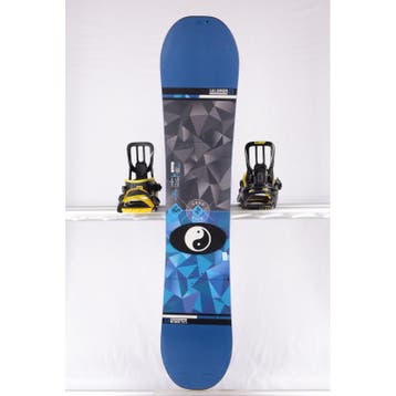 145 snowboard SALOMON WILD CARD, blue/black, ALL terrain, wo, Verzenden, Gebruikt