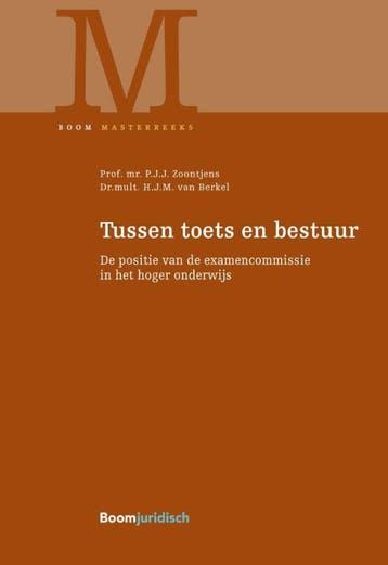 Tussen toets en bestuur / Boom Masterreeks 9789462908536, Verzenden, Gelezen, P.J.J. Zoontjens