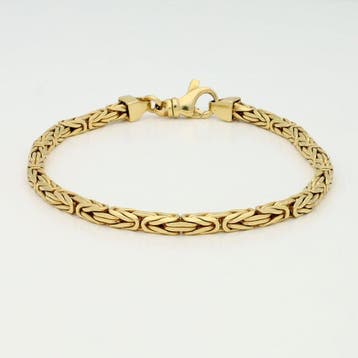 Armband - 14 karaat Geel goud, Sieraden, Tassen en Uiterlijk, Armbanden, Nieuw
