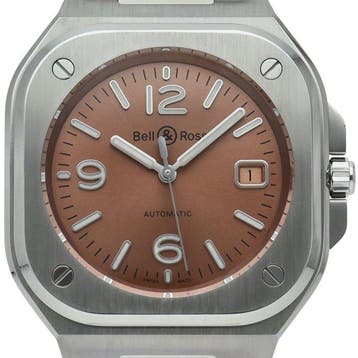 Bell & Ross - BR-05 Copper Brown 1.6 - BR05A-BR-ST/SST -, Nieuw