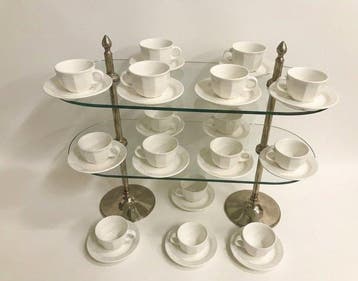 Villeroy & Boch - Koffieservies (16) - Geo - Porselein - Kop