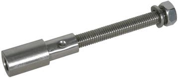 Dehn Schroefdraadadapter M10 L130mm Roestvrij Staal Met, Verzenden, Nieuw, Overige typen