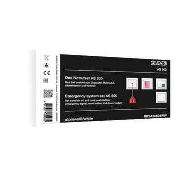 Jung AS500 Miva Schakelmateriaal - NRSAS0834WW, Doe-het-zelf en Verbouw, Elektra en Kabels, Verzenden, Nieuw, Overige typen