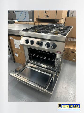 Horeca Gasfornuis met Oven | 80x90 cm, Nieuw zonder verpakking