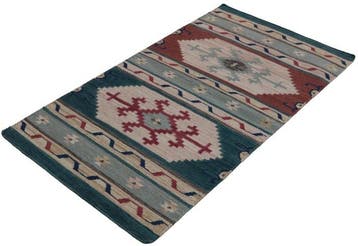 Kelim - Vloerkleed - 160 cm - 90 cm - Naturfarben, Nieuw