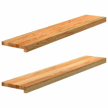 Eiken Vensterbank Set 110x20cm | Laatste Stuk!, Doe-het-zelf en Verbouw, Gebruikt, Minder dan 25 mm, Eiken, Ophalen of Verzenden