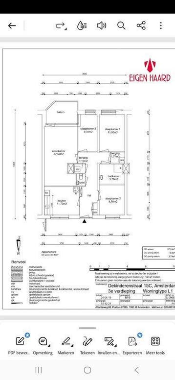 Te huur: Appartement Derkinderenstraat in Amsterdam, Huizen en Kamers, Noord-Holland, Appartement, Amsterdam