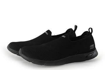 Skechers Instappers in maat 37 Zwart, Kleding | Dames, Skechers, Verzenden, Zo goed als nieuw, Instappers