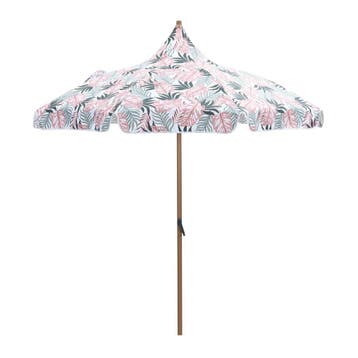 Garden Impressions Aloha stokparasol palm forest Ø200 cm, Tuin en Terras, Verzenden, Nieuw