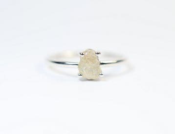 Ruwe diamant / ring / nieuw- 1.8 g - (1)