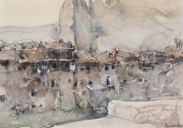 Willem Hendrik van der Nat (1864–1929) - Pancorbo, Spanje, Antiek en Kunst