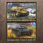 Tamiya 1:72 - Modelauto (4) - German Sturmgeschütz III Ausf., Nieuw