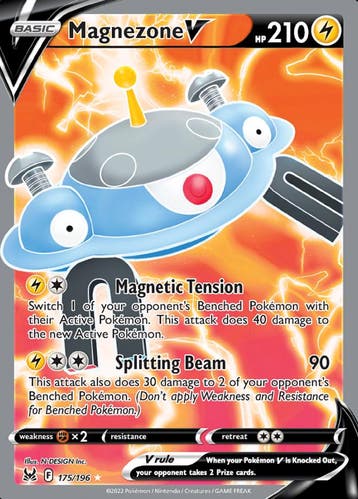 Magnezone V 175/196 lost Origin, Ophalen of Verzenden, Nieuw, Losse kaart, Foil