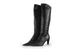 Manfield Laarzen in maat 41 Zwart, Kleding | Dames, Schoenen, Hoge laarzen, Verzenden, Zwart, Zo goed als nieuw
