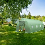 Foliekas in tentvorm met 8 ramen 600x300x205 - groen, Tuin en Terras, Kweekspullen, Verzenden, Nieuw