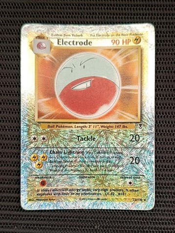 Pokémon - 1 Card - Electrode 22/110 Reverse holo - WOTC -, Nieuw