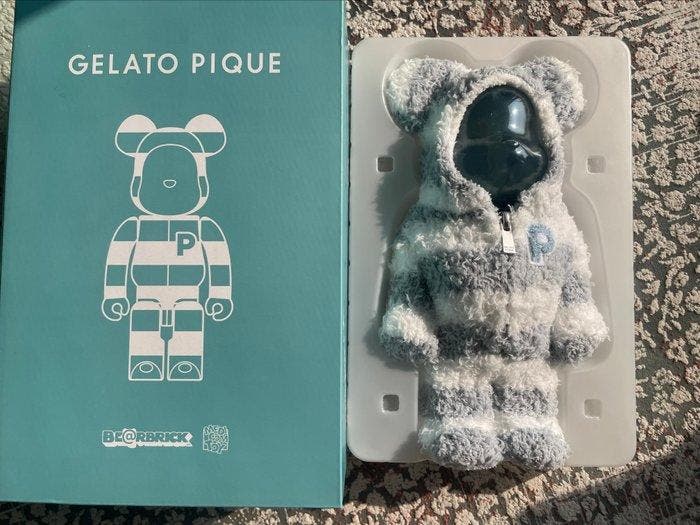 Medicom Toy, BE@RBRICK - Beeldje - Gelato Pique BEARBRICK, Antiek en Kunst, Kunst | Designobjecten
