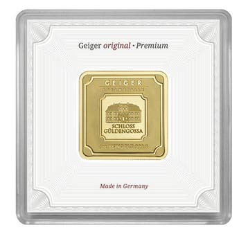 1 Troy Ounce - Goud .999 - Geiger Edelmetalle - Verzegeld en