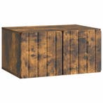 vidaXL Wandbeugel TV-kast Gerookt eiken 59,5 x 41 x 30 cm, Minder dan 50 cm, Verzenden, Nieuw, Minder dan 100 cm