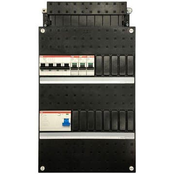 ABB groepenkast 3 groepen, 1 krachtgroep 3P+N, 1, Ophalen of Verzenden, Nieuw