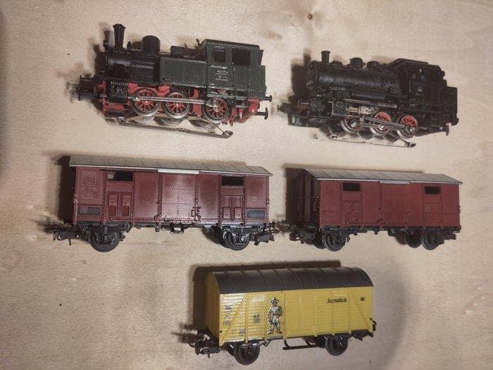 Märklin H0 - 3000/3029/4909/4550 - Treinset (5) - 2, Hobby en Vrije tijd, Modeltreinen | H0
