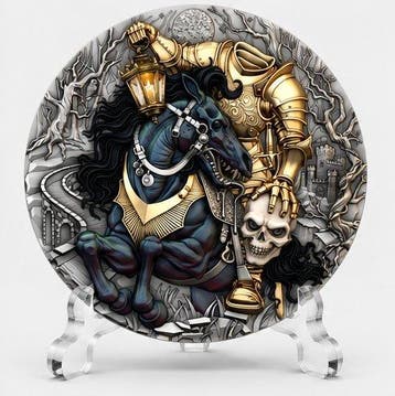 Niue. 5 Dollars 2026 – Headless Rider – 2 oz Silver Coin –