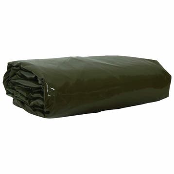 vidaXL Zeil 650g / m² Olijfgroen 1 x 2,5 m Canvas met, Verzenden, Nieuw