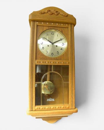 Regulateur - Hout, Glas, Koper - 1980-1990