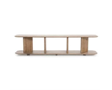 Tv-meubel Ty 180x40cm - bruin | Eleonora, Ophalen of Verzenden, Nieuw