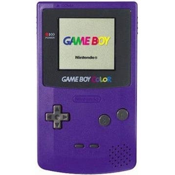 Nintendo Game Boy Color Purple (Nette Staat & Krasvrij Sc..., Spelcomputers en Games, Spelcomputers | Nintendo Game Boy, Ophalen of Verzenden