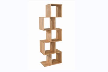 Wandplank MAKASSAR 150cm mangohout naturel crèmekleurig -, Huis en Inrichting, Ophalen of Verzenden, Nieuw